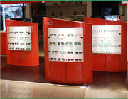 Lemari Pajangan Kayu Untuk Promosi Kacamata Eyewears